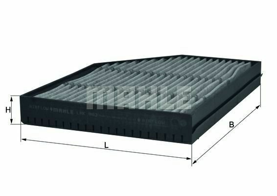 MAHLE LAK 863 Filter, interior air