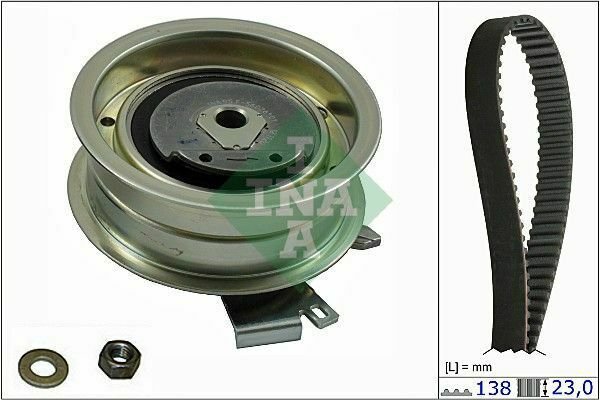 INA 530017110 Timing Belt Set for AUDI, SEAT, SKODA, VW