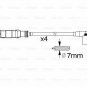BOSCH 0986356359 Ignition Cable Kit for AUDI, SEAT, SKODA, VW