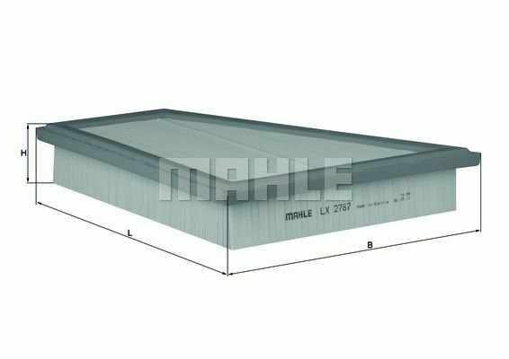 MAHLE LX 2787 Air Filter for BMW