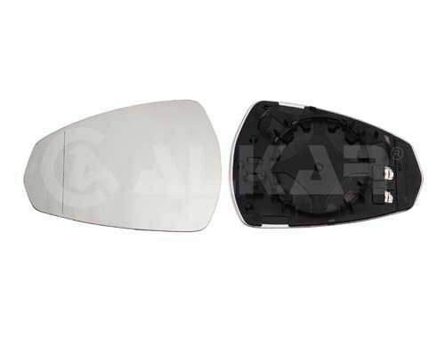 ALKAR 6471782 Mirror Glass, outside mirror for AUDI