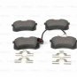 BOSCH 0986494599 Brake Pad Set, disc brake for FORD, SEAT, VW