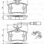 BOSCH 0986494599 Brake Pad Set, disc brake for FORD, SEAT, VW