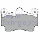DELPHI LP1998 Brake Pad Set, disc brake for AUDI, PORSCHE, VW