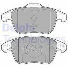 DELPHI LP2100 Brake Pad Set, disc brake for CITROËN, DS, PEUGEOT