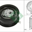 INA 531025130 Tensioner Pulley, timing belt for AUDI, FORD, SEAT, VW