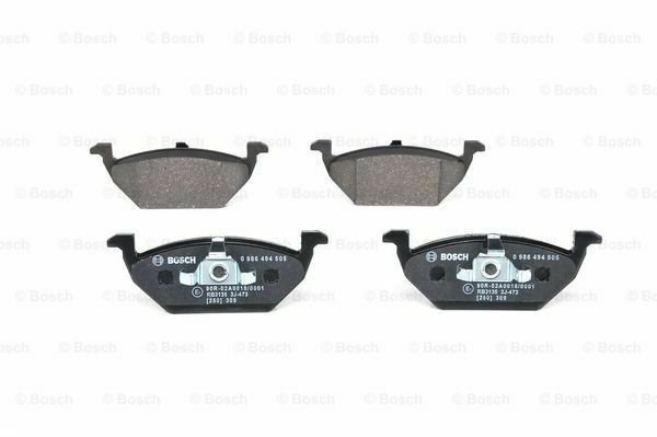 BOSCH 0986494505 Brake Pad Set, disc brake