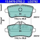 ATE 13047027822 Brake Pad Set, disc brake for MERCEDES-BENZ