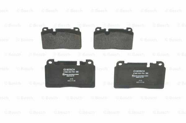 BOSCH 0986494702 Brake Pad Set, disc brake for AUDI