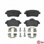 BREMBO P50100 Brake Pad Set, disc brake for MERCEDES-BENZ