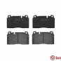 BREMBO P85133 Brake Pad Set, disc brake for AUDI