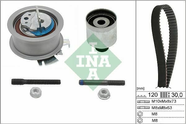INA 530020110 Timing Belt Set for AUDI, FORD, SEAT, SKODA, VW
