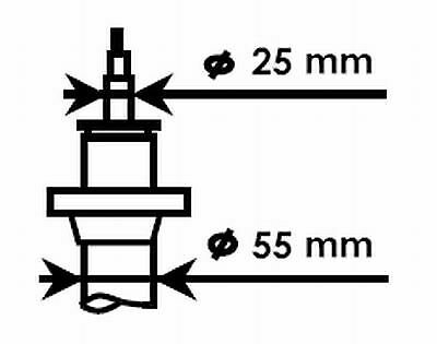 KYB 325700 Shock Absorber for AUDI, SEAT, SKODA, VW