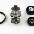 HEPU PK04720 Water Pump + V-Ribbed Belt Kit for BMW
