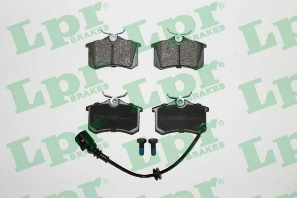 LPR 05P853 Brake Pad Set, disc brake for SEAT, SKODA, VW