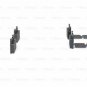 BOSCH 0986466302 Brake Pad Set, disc brake for MERCEDES-BENZ, VOLVO