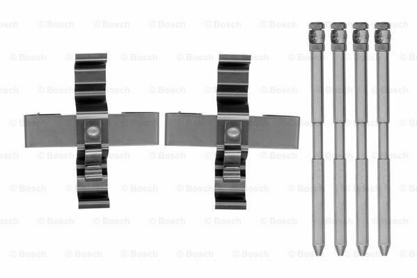 BOSCH 1987474744 Accessory Kit, disc brake pads for VW