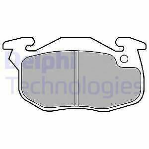 DELPHI LP1053 Brake Pad Set, disc brake for CITRO&Atilde;�N, PEUGEOT