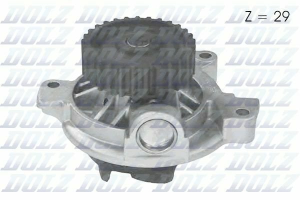 DOLZ A171 Water Pump for AUDI