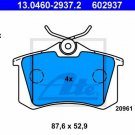 ATE 13.0460-2937.2 Brake Pad Set, disc brake for AUDI, PEUGEOT, SEAT, SKODA, VW