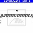 ATE 83.7812-0400.3 Brake Hose for AUDI, PORSCHE, VW