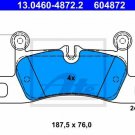 ATE 13.0460-4872.2 Brake Pad Set, disc brake for PORSCHE, VW