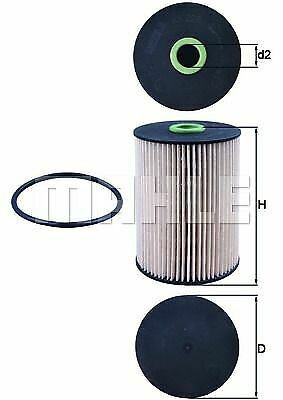 MAHLE KX 228D Fuel filter for AUDI, SEAT, SKODA, VW