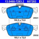 ATE 13.0460-7283.2 Brake Pad Set, disc brake for MERCEDES-BENZ