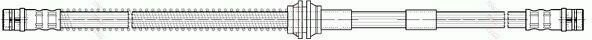 TRW PHA415 Brake Hose for AUDI, VW