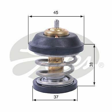 GATES TH42995G1 Thermostat, coolant for AUDI, SEAT, SKODA, VW