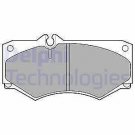 DELPHI LP468 Brake Pad Set, disc brake for MERCEDES-BENZ, PUCH