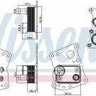 NISSENS 90943 Oil Cooler, engine oil for MERCEDES-BENZ