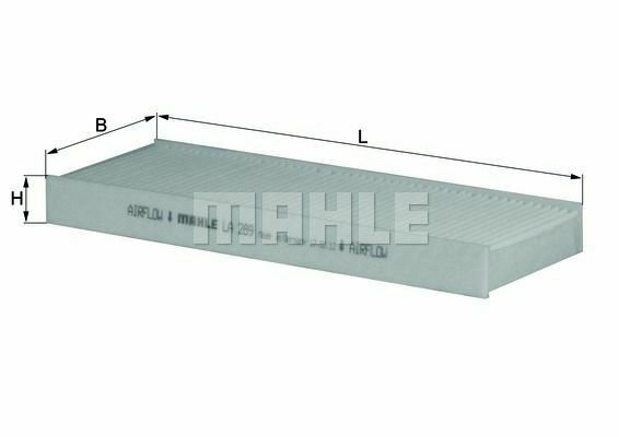 MAHLE LA 289 Filter, interior air for NISSAN