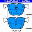 ATE 13.0460-7260.2 Brake Pad Set, disc brake for BMW