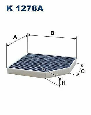 FILTRON K1278A Filter, interior air for AUDI, PORSCHE