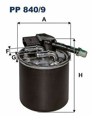 FILTRON PP840/9 Fuel filter for INFINITI, MERCEDES-BENZ