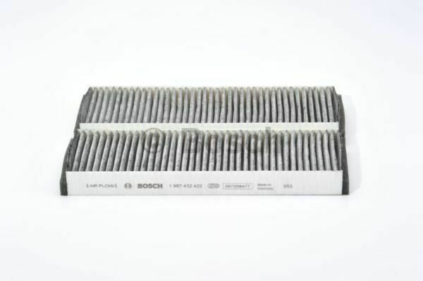 BOSCH 1987432422 Filter, interior air for AUDI, VW