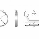 DINEX 74809 Clamp, exhaust system