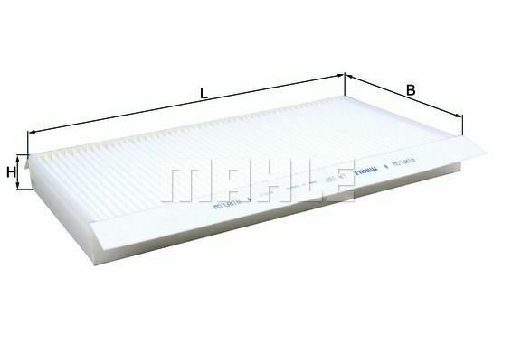 MAHLE LA 197 Filter, interior air for ALPINA, BMW