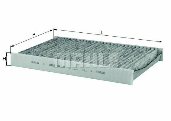 MAHLE LAK 138 Filter, interior air for CITRO&Atilde;�N, DS, PEUGEOT