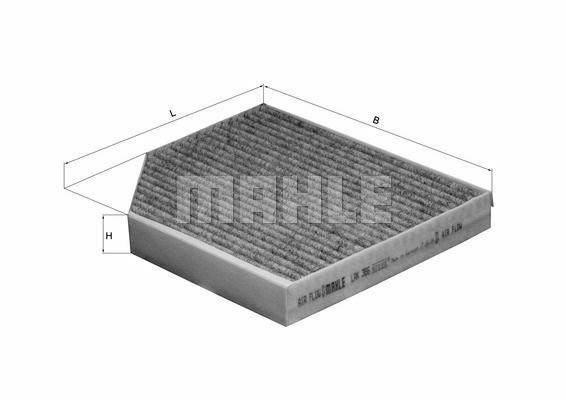 MAHLE LAK 386 Filter, interior air for AUDI, PORSCHE