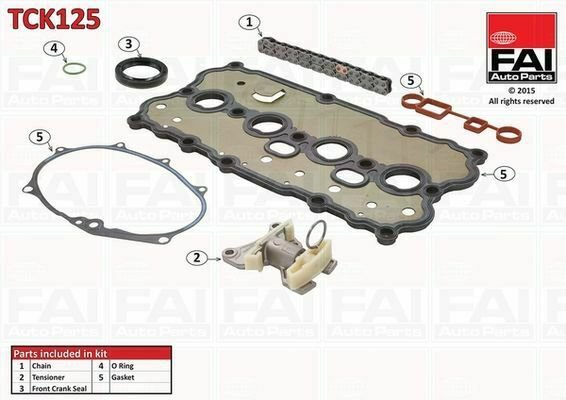 FAI AUTOPARTS TCK125 Timing Chain Kit for AUDI, VW