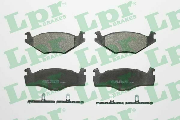 LPR 05P225 Brake Pad Set, disc brake for SEAT, VW