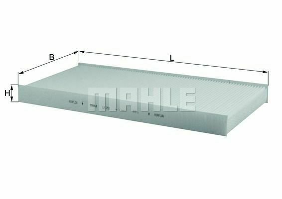 MAHLE LA252 Filter, interior air for MERCEDES-BENZ