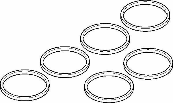 ELRING 537.890 Gasket Set, intake manifold for BMW