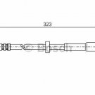 BOSCH 1987476293 Brake Hose for AUDI