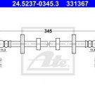 ATE 24.5237-0345.3 Brake Hose for VW