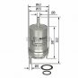 BOSCH 0450905925 Fuel filter for AUDI, SEAT, SKODA, VW