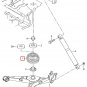 VW AUDI SKODA SEAT 7E0511115B VW 7E0511115B Coil Spring Rear Axle Multivan T5 Tr