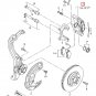 VW AUDI SKODA SEAT 4F0615123 Audi SEAT 4F0615123 Disc Brake Caliper, Front Left,
